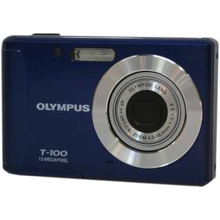 Olympus T 100 12MP (Blue) + 4GB Memory & More 769118318826  