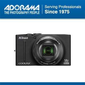 Nikon COOLPIX S8200 Digital Camera, Black, Refurbished by Nikon U.S.A 