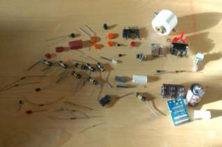   Components Parts Assorted Diodes Capacitors Resistors Electric  