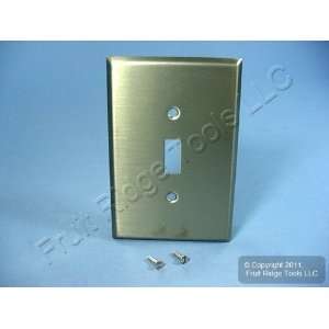  Cooper ANTIMICROBIAL Stainless Steel JUMBO Oversize Switch 