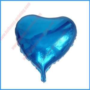   foil balloons  the blue heart shape foil balloons Toys & Games