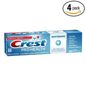  Crest Pro Health Whitening Toothpaste, Fresh Clean Mint, 6 