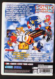 Sonic Adventure, Sega Dreamcast Premium Game Case *No Game*  