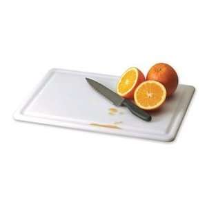  Kolor Cut& Wht Grooved Cutting Board, Wht, 18&Hx24&Wx0.5&D 