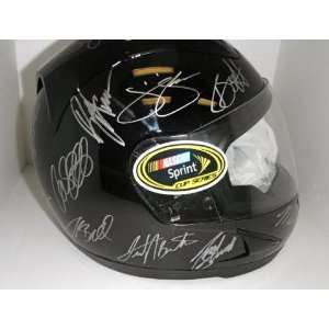  2012 Nascar Racing Helmet Hand Signed Autographed by 30 