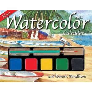  Watercolor 2011 Day to Day Calendar