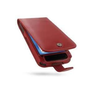  PDair Leather Case for Dell Streak 5 (Red)   Flip Type 