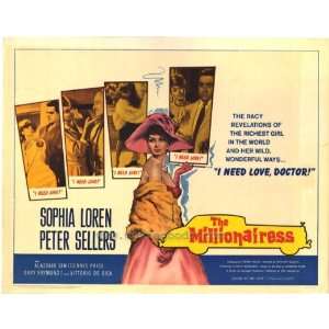   Sheet 22x28 Sophia Loren Peter Sellers Alastair Sim