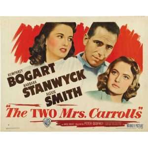   Poster Half Sheet 22x28 Humphrey Bogart Barbara Stanwyck Alexis Smith