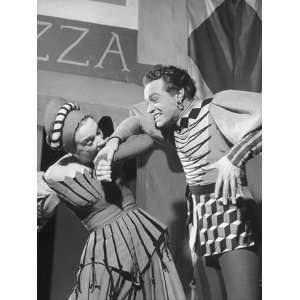  Actors Alfred Drake and Patricia Morison in Kiss Me Kate 