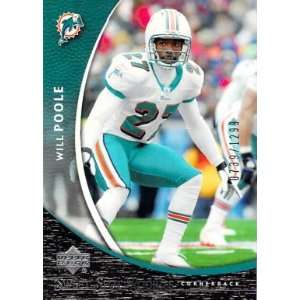  2004 Sweet Spot #162 William Poole Miami Dolphins Rookie 