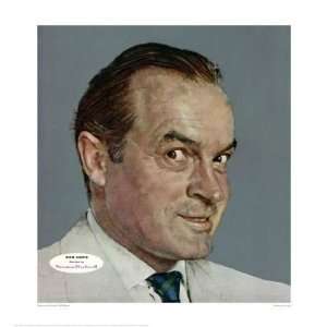 Bob Hope Norman Rockwell. 24.00 inches by 26.00 inches. Best Quality 