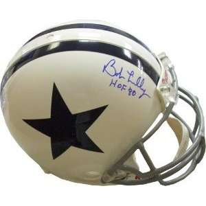 Bob Lilly signed Dallas Cowboys Proline Helmet TB HOF80