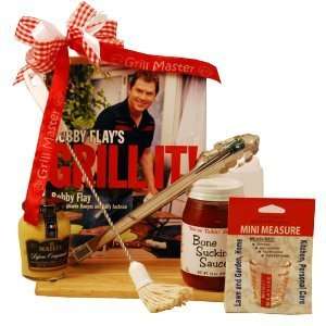 Bobby Flay Grill BBQ Gift Basket Grocery & Gourmet Food