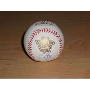 Signed Bruce Bochy Ball   Giants 2010 World Series B   Autographed 