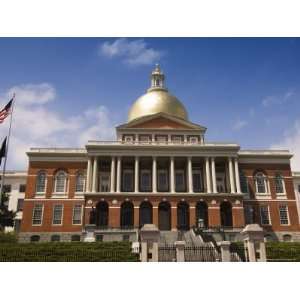 com The Massachusetts State House, 1798, Designed by Charles Bulfinch 