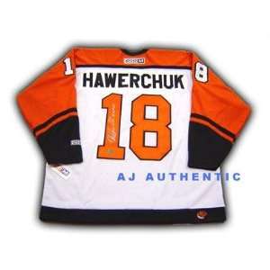 DALE HAWERCHUK Philadelphia Flyers SIGNED Hockey JERSEY   Autographed 