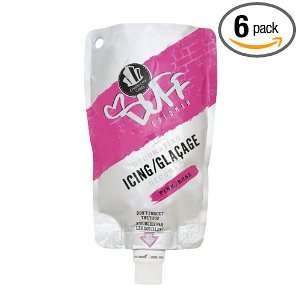 Duff Goldman by Gartner Studios Icing Pouch, Pink, 6 Ounces (Pack of 6 