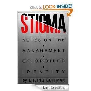 Stigma Erving Goffman  Kindle Store