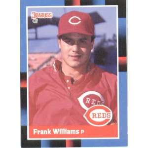  1988 Donruss # 512 Frank Williams Cincinnati Reds Baseball 