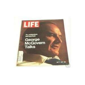   Magazine July 7, 1972    Cover George McGovern Henry Luce Books