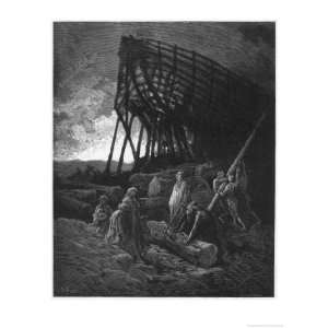   His Ark Giclee Poster Print by Gustave Doré, 36x48