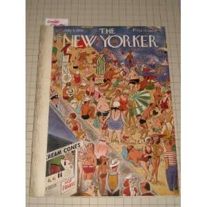   The New Yorker Magazine   N.Y.Worlds Fair Map Harold Ross Books