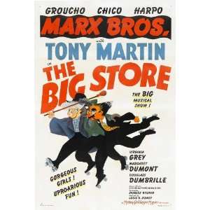  Big Store (1941) 27 x 40 Movie Poster Style C