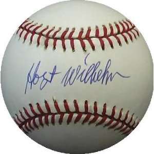 Hoyt Wilhelm Signed Baseball