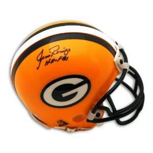  Jim Ringo Green Bay Packers Mini Helmet inscribed HOF 81 