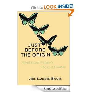 Just Before the Origin John Langdon Brooks  Kindle Store