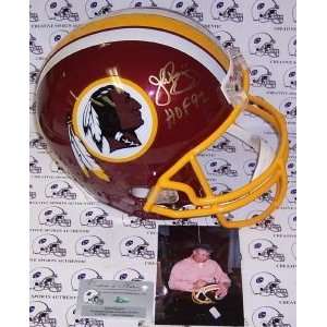 John Riggins Signed Washington Redskins Full Size Helmet