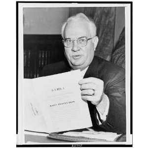  Sen. John W. Bricker, 1955, testifying before Senate