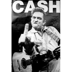 Johnny Cash   Hammersmith Finger 40x60 XL Poster
