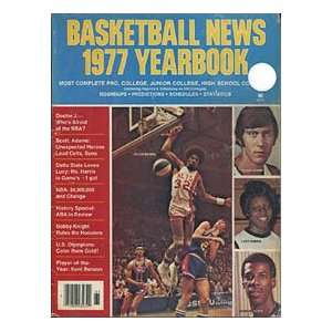 Julius Erving 1977 Basketball News Yearbook Magazine