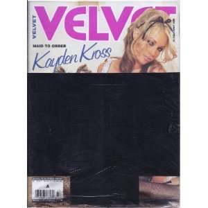   MAGAZINE JANUARY 2009 KAYDEN KROSS (1/09) VELVET MAGAZINE Books