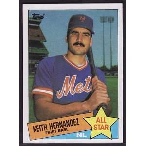  1985 Topps #712 Keith Hernandez [Misc.]