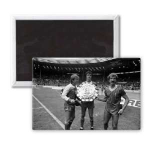 Kenny Dalglish Alan Hansen and Graeme Souness   3x2 inch Fridge Magnet 