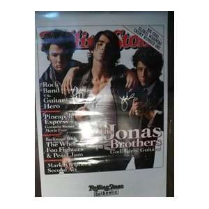   Music Poster By Nick, Joe and Kevin Jonas 22x34