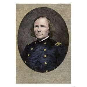 Kit Carson, in His Civil War Uniform, as Commander of First New Mexico 