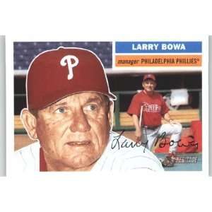  2005 Topps Heritage #60 Larry Bowa MG   Philadelphia 