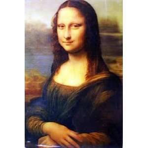  Leonardo Da Vinci Mona Lisa   3D Lenticular Postcard 