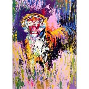 LeRoy Neiman   Bengal Tiger Hand Pulled Serigraph