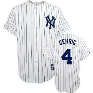 Lou Gehrig New York Yankees Pinstripe Cooperstown Replica Jersey