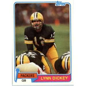  1981 Topps # 41 Lynn Dickey Green Bay Packers Football 
