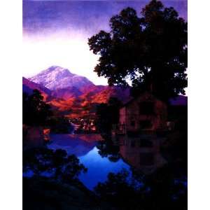  FRAMED oil paintings   Maxfield Parrish   24 x 30 inches 