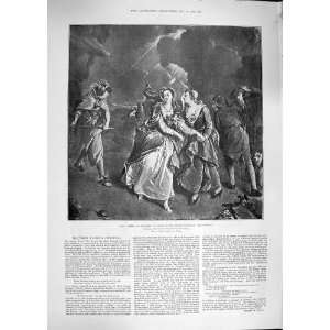  1892 CIBBER CORDELIA NAHUM TATE KING LEAR THEATRE SCENE 