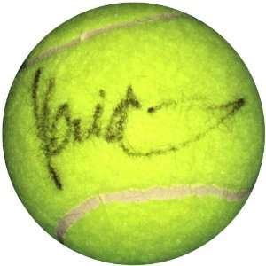 Nicole Vaidisova Autographed Tennis Ball