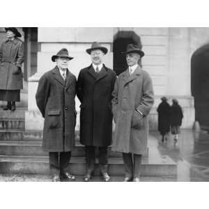  1921 photo C.J. Hogan, Jno. Foley, P.S. Ridsdale, 1/7/21 