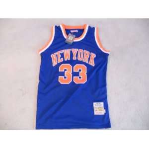  New York Knicks Patrick Ewing Mitchell and Ness Jersey 3XL 